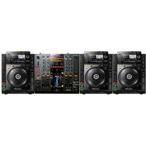 Udlejning - Pioneer CDJ2000 (3 stk) / DJM-2000