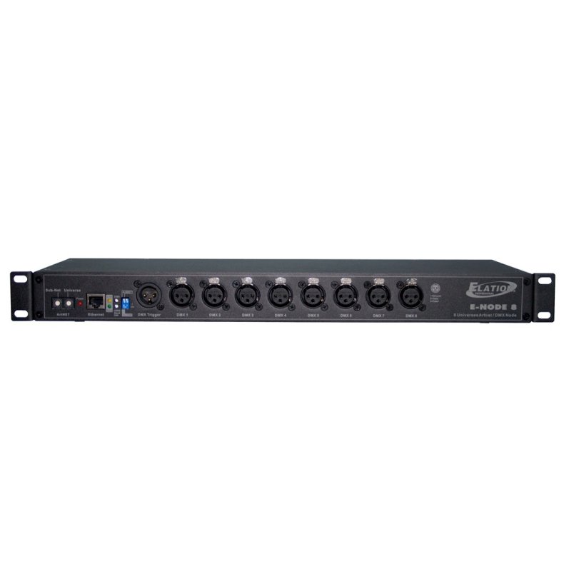 Udlejning - AV ArtNet/DMX node - Elation E-Node 8