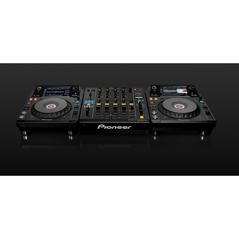 Udlejning - Pioneer XDJ-700 (2 stk) / DJM-450