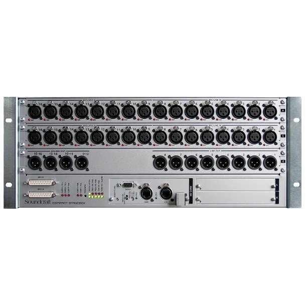 Udlejning - Stagebox Soundcraft Compact 32/8