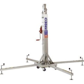 Udlejning - Stativ - Work LW-155R Wind up - 5,3m/150Kg 