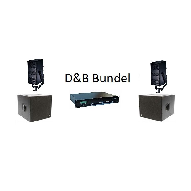 Udlejning - D&B Audio Bundel 250 pers.