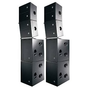 Udlejning - Pakke: Hjtalersystem D