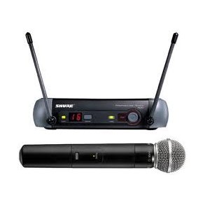 Udlejning - Trdls Mikrofon Shure PGX m. SM58 Beta hndholdt